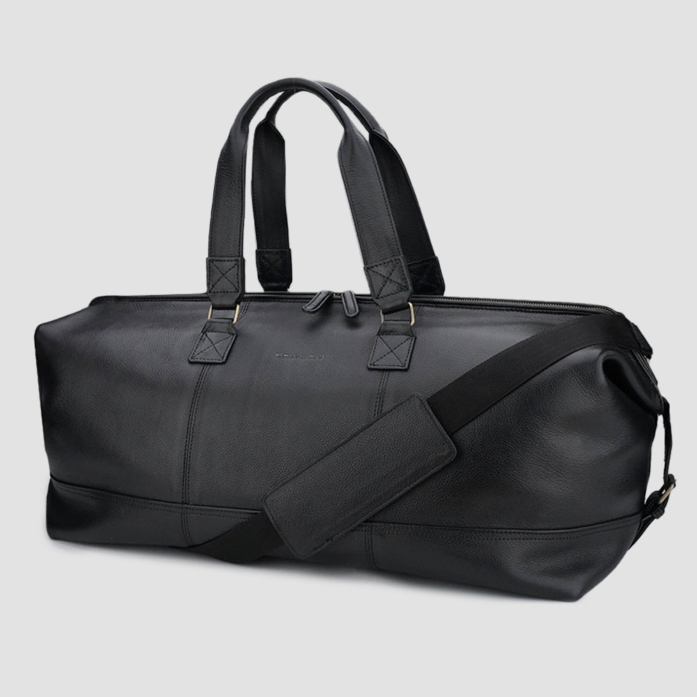 Affordable leather duffle bag price