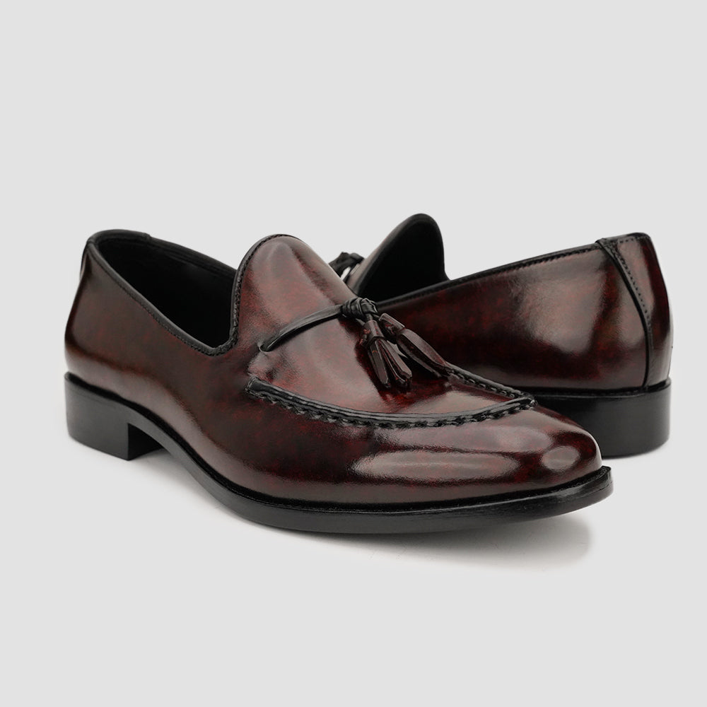 Premium leather loafers for men