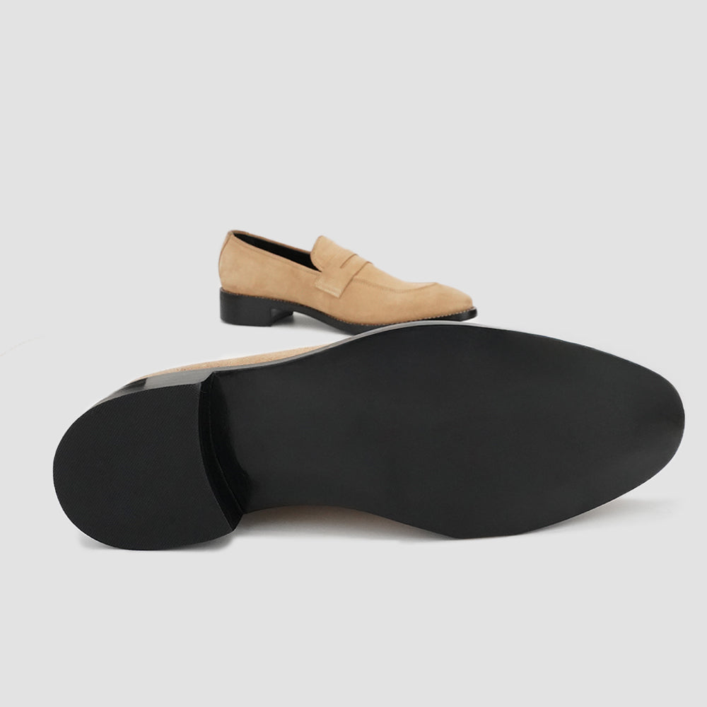 Top leather loafers design