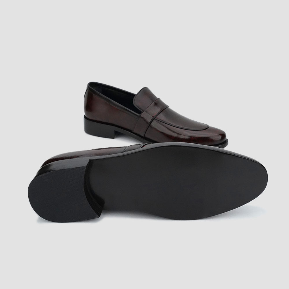 Premium leather loafers for men