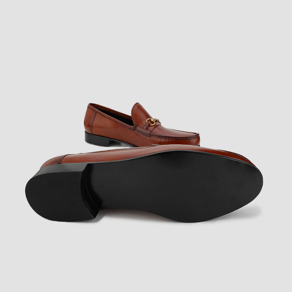 Loafer shoes for boys in leather