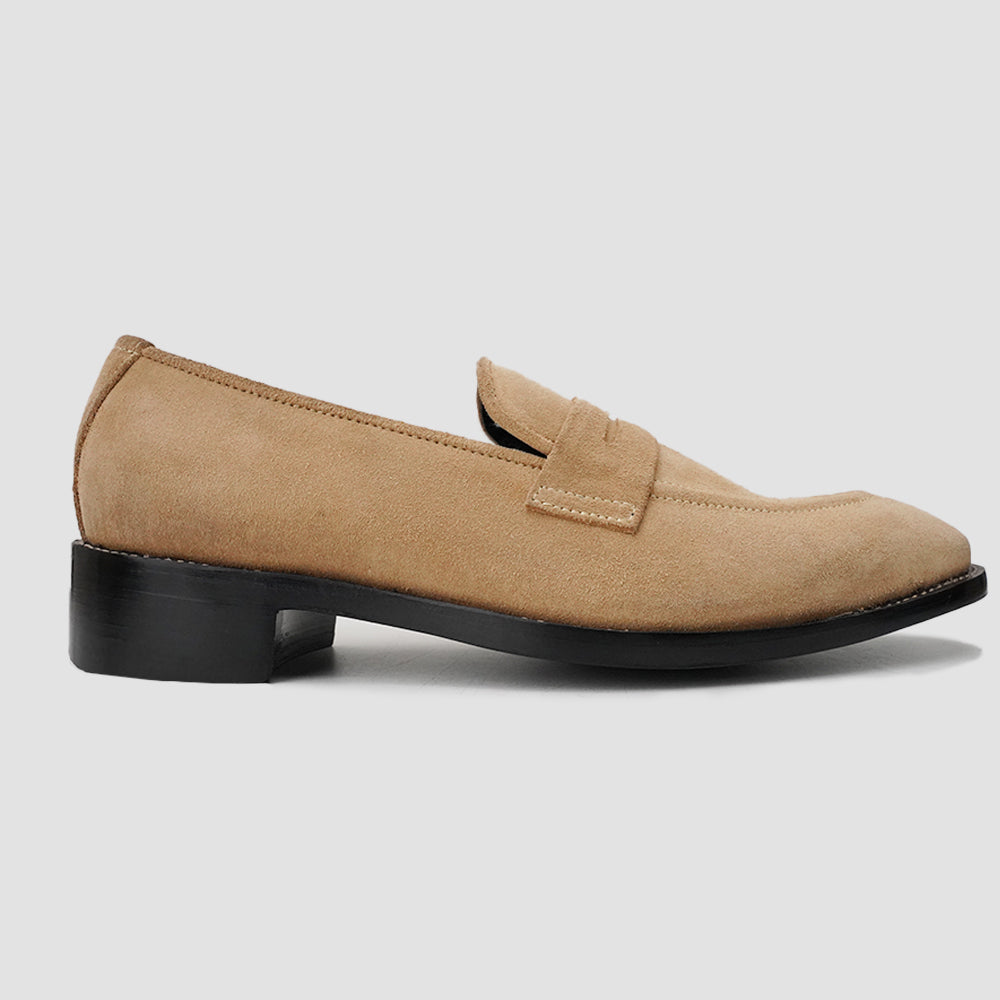 Penny leather loafers for men
