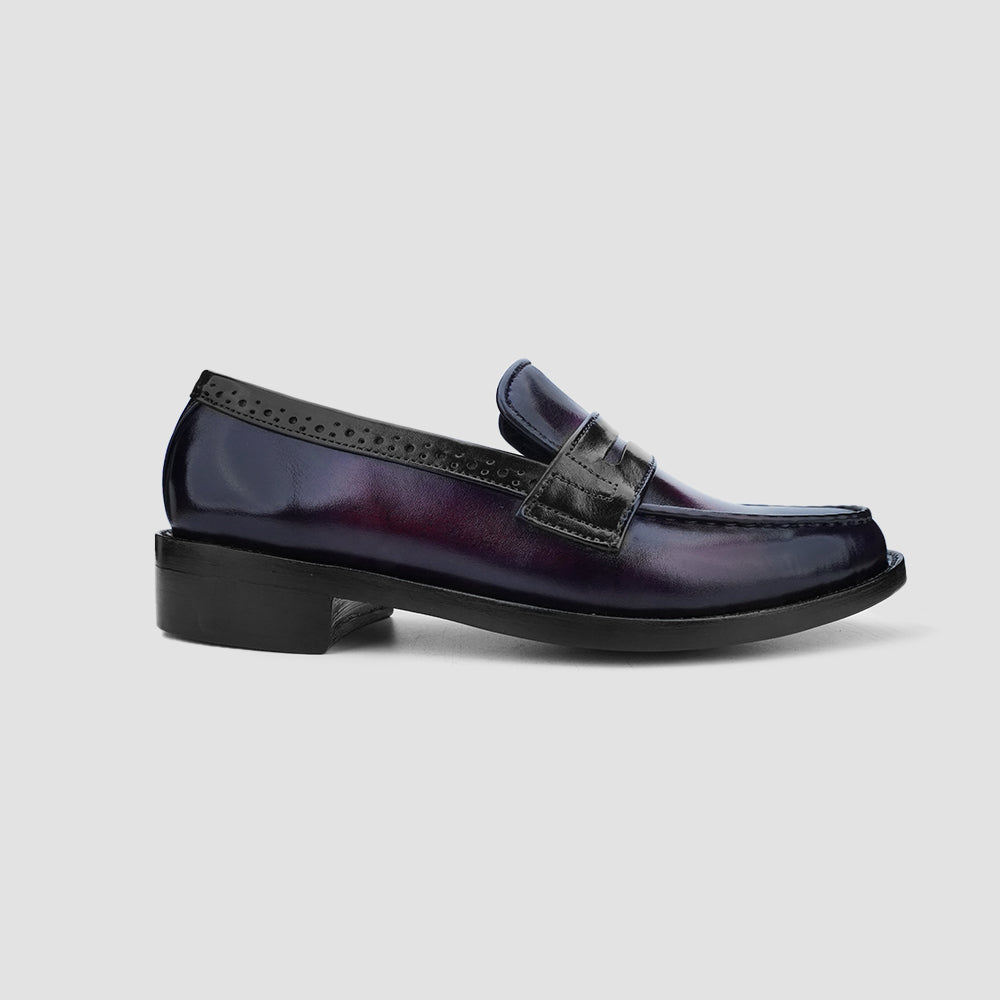 Daily wear leather loafers for men