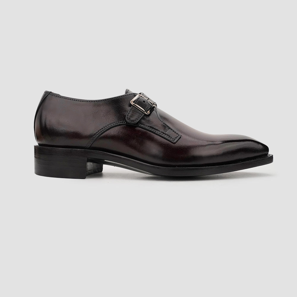 Single Monk Strap Shoes for Men