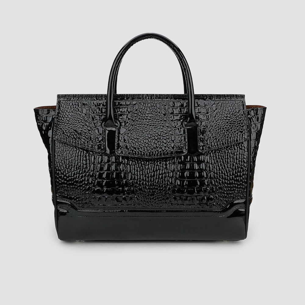 leather tote bag for women in leather