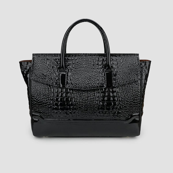 leather tote bag for women in leather