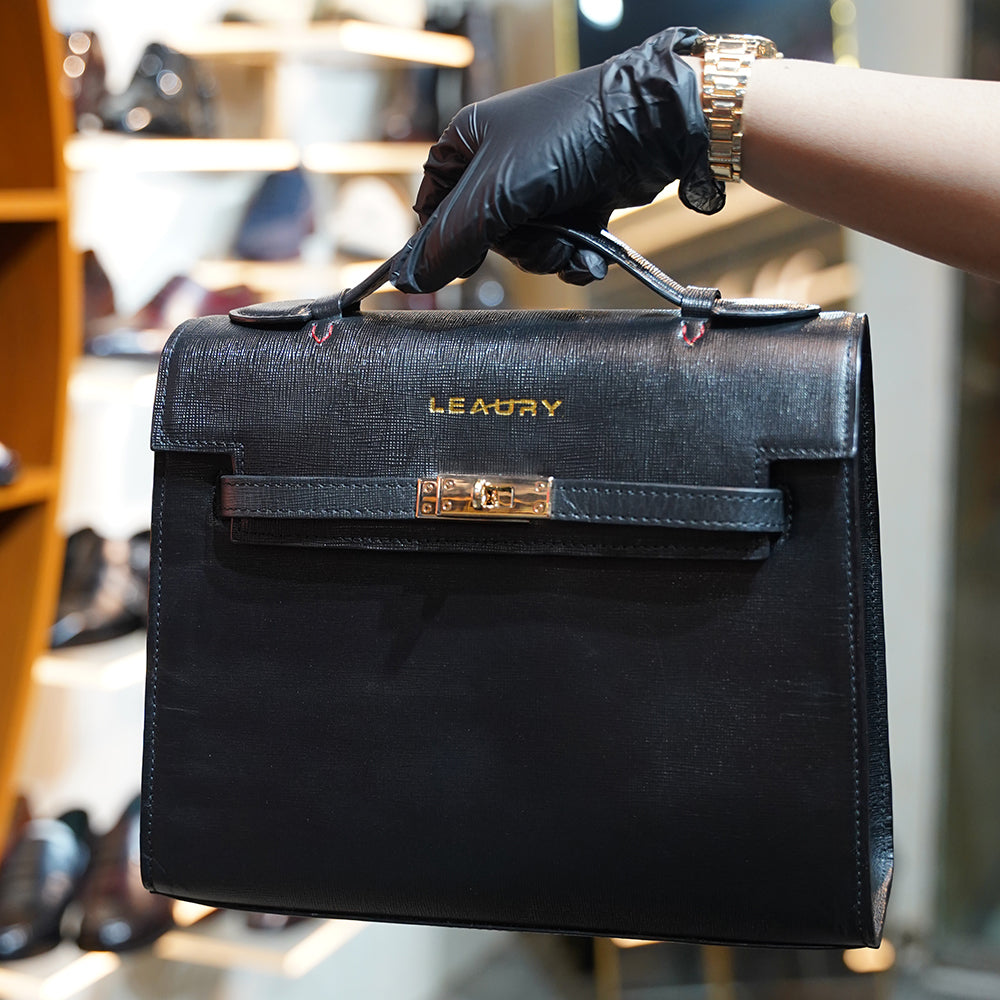 Womens leather tote bag