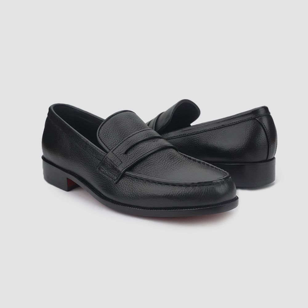 Leather loafers for men